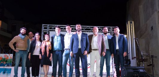 Gaetano Sciacca a Giampilieri con gli esponenti del M5S: “La vostra comunità esempio per Messina”