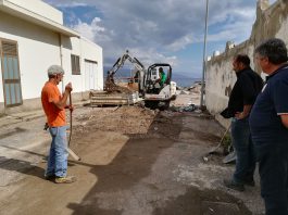 Maltempo, ruspe al lavoro a Sant’Agata e a Papardo nella zona nord