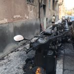 Incendio nella notte in via Pepe, paura fra i residenti