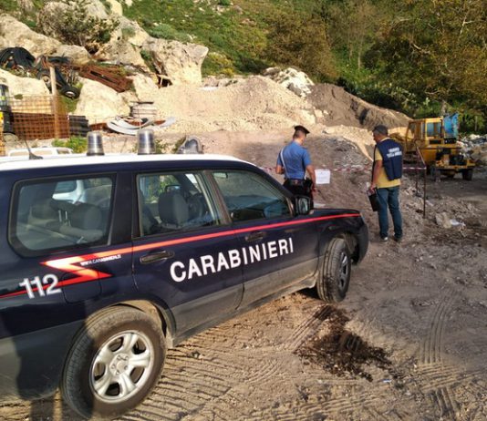 San Fratello (ME), scoperta una discarica abusiva in una impresa edile: denunciato il titolare.
