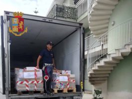 “Tavole sicure”: sequestrati 4000 prodotti alimentari surgelati