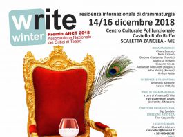 Premio ANCT 2018 assegnato a WRITE, dal 14 al 16 dicembre evento a Scaletta Zanclea
