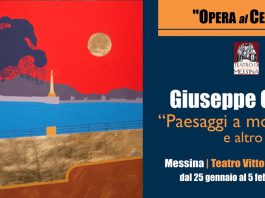 “Paesaggi a modo mio” di Giuseppe Geraci dal 25 gennaio al Teatro Vittorio Emanuele per la sezione arti visive