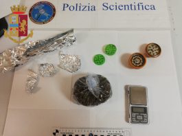 Servizi antidroga. La Polizia di Stato arresta due persone