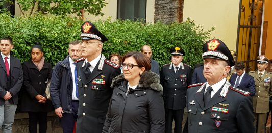 Inaugurato dal Ministro Trenta il Monumento dedicato ai 5 Carabinieri Siciliani caduti a Nassirya