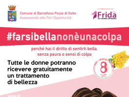 Farsi bella non è mai una colpa. Iniziativa a Barcellona Pozzo di Gotto