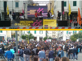 Libera Messina in piazza Lo Sardo ricorda le vittime innocenti di mafia (video)