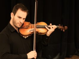 Il violinista Stefan Milenkovich al Concerto Sinfonico diretto da Bruno Cinquegrani il 3 e 5 maggio al Teatro Vittorio Emanuele