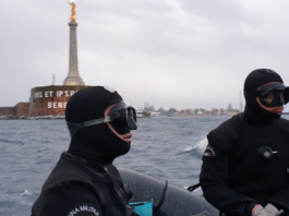 Disinnescato con successo l’ordigno bellico nel porto di Messina