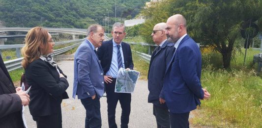 Svincolo Giostra-Annunziata sopralluogo del vice Sindaco Mondello e dell’Ass.re Reg.le Falcone