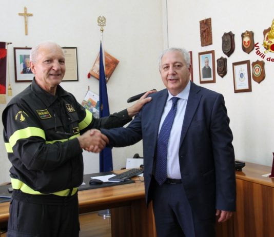 Cambio al Vertice del Comando Provinciale dei Vigili del Fuoco di Messina
