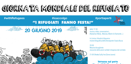 20 giugno Giornata Mondiale del rifugiato: momento di festa al Circolo ARCI Thomas Sankara