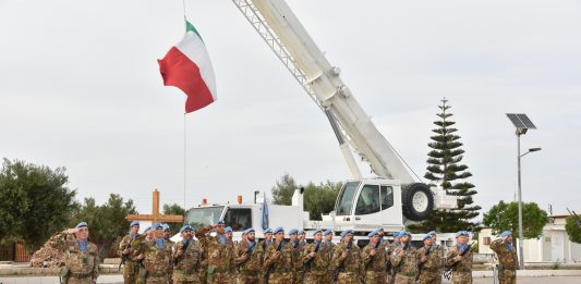 Missione italiana in Libano: siciliani al vertice della componente logistica
