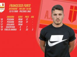 Acr Messina, ingaggiato il difensore Francesco Forte