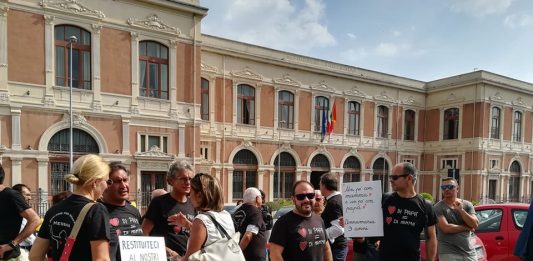 Affido condiviso, manifestazione a Messina dei padri separati (video)