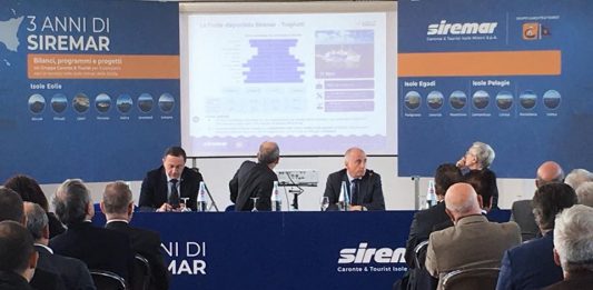 Caronte & tourist al Loggiato di Palermo: positivo bilancio per i “Tre anni di Siremar”, programmato il rinnovamento della flotta