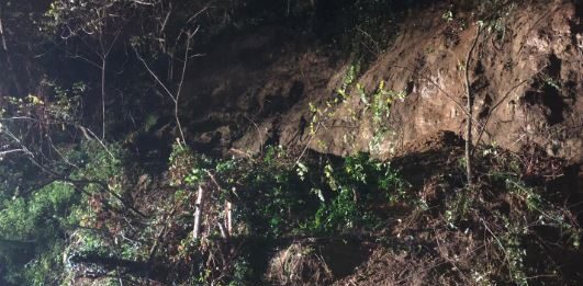 Chiusa al transito la strada che collega San Michele a Portella a Messina, lavori in corso