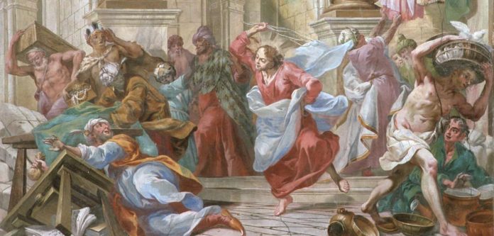 mercanti nel tempio