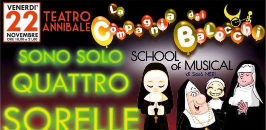 “Sono solo quattro sorelle” al Teatro Annibale di Messina: tutte le info