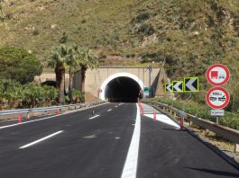 A18: riaperta dopo un anno la galleria Giardini, stop al doppiosenso di marcia