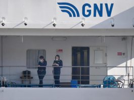 Coronavirus: a Palermo nave da Tunisi