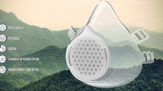 Coronavirus: nasce in Sicilia una mascherina hi-tech riutilizzabile all’infinito