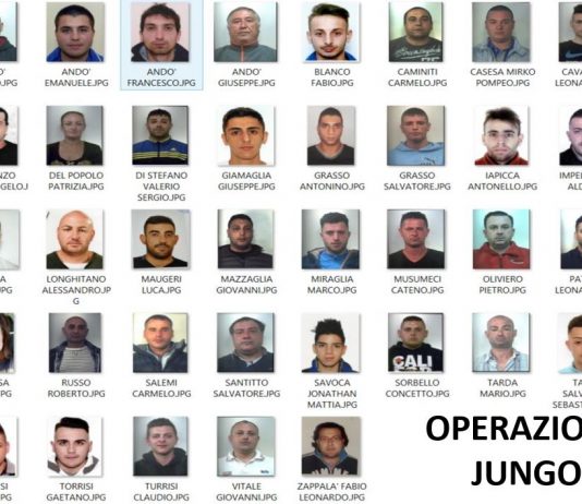 Operazione antidroga Jungo: colpo al clan Brunetto, arresti a Catania, Messina, Trapani e Rimini