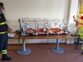 Vigili del Fuoco e SUES 118: al Papardo incontro di formazione sul bio-contenimento
