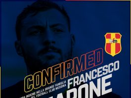 Saracinesca abbassata: il FC Messina conferma Marone