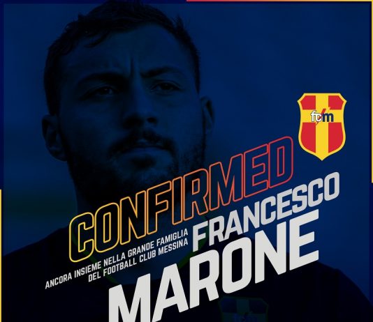 Saracinesca abbassata: il FC Messina conferma Marone