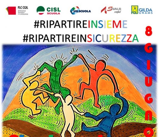 Scuola: Sindacati, flash mob l’8 giugno a Palermo e in tutte le province siciliane su ripartenza in sicurezza