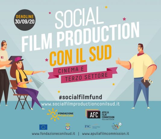 Cinema e terzo settore. Al via il “social film production con il sud”