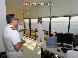 Il Comandante Generale del Corpo delle Capitanerie di Porto in visita al VTS dello Stretto