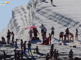 Scala dei Turchi sequestrata, presa d’assalto da vacanzieri