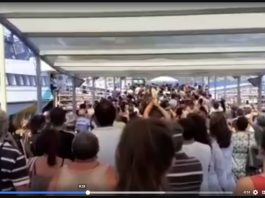 Lipari, Protesta al Porto per la morte di Lorenza Famularo (Video)