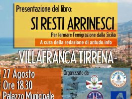 “Si resti arrinesci”, contro l’emigrazione dalla Sicilia: presentazione del libro a Villafranca