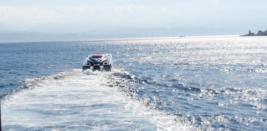 Maurizio Schepici e Giampaolo Montavoci record mondiale offshore UIM sulla tratta Messina – Vulcano – Messina