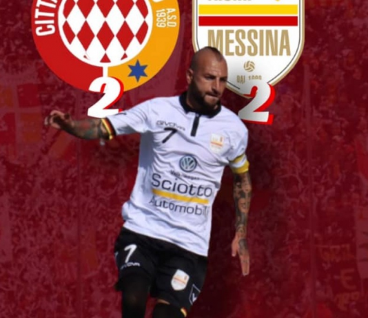 Acr Messina, è pari con la Cittanovese: 2-2