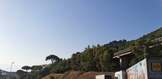 Svincolo Giostra.Traffico totalmente in tilt