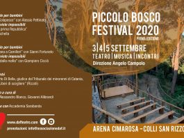 Teatro: ai Colli Sarrizzo 3, 4 e 5 settembre la Prima Edizione del “Piccolo Bosco Festival 2020”