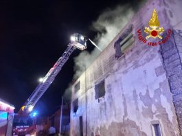 Un incendio e un incidente: gli interventi di ieri del Comando provinciale dei Vigili del Fuoco