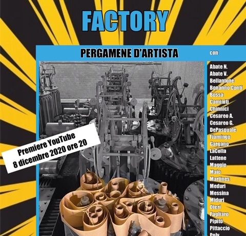 Arte del riciclo industriale, ‘pergamene d’artista’ a cura di Linda Schipani: la première online