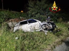 Incidente sull’A20: Suv precipita nella strada provinciale sottostante