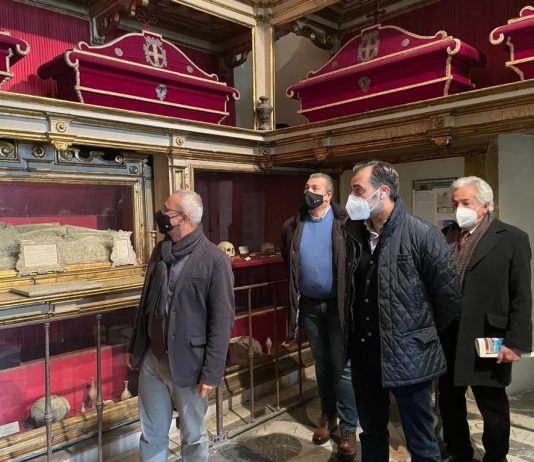 Beni culturali, sopralluogo di Samonà a Messina nella Chiesa di San Giovanni di Malta