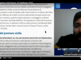 Meteo di Messina e Provincia, lunedì 22 Febbraio 2021