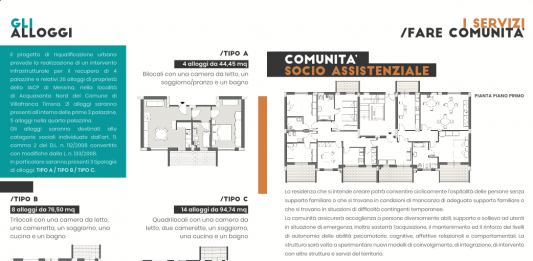 L’IACP di Messina consegna i lavori la realizzazione del progetto “Abitare Villafranca Tirrena”