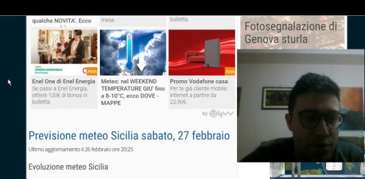 Meteo di Messina e Provincia, Sabato 27 Febbraio 2021
