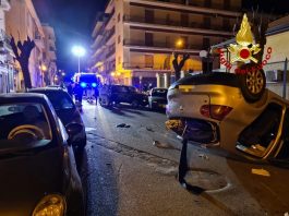 Incidente stradale a Barcellona: due feriti, coinvolte sei auto