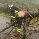 Maltempo: 24 interventi dei Vigili del Fuoco in 24 ore