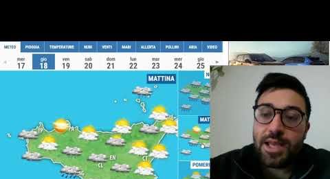 Meteo di Messina e Provincia, Giovedì 18 Marzo 2021